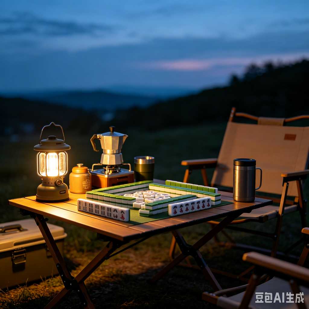 compact size mahjong for travel