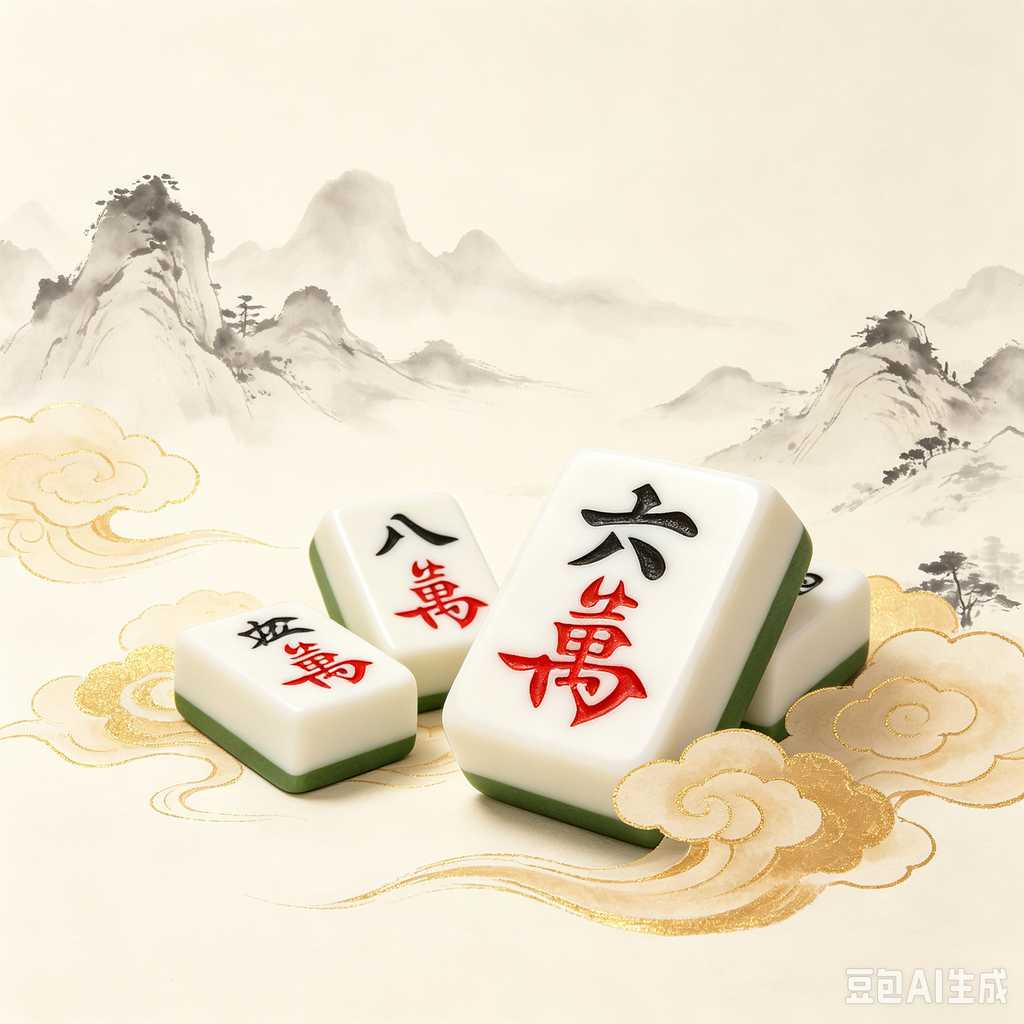 matte mahjong tiles