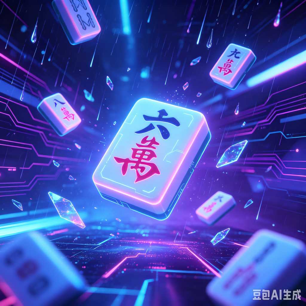 vintage style mahjong set