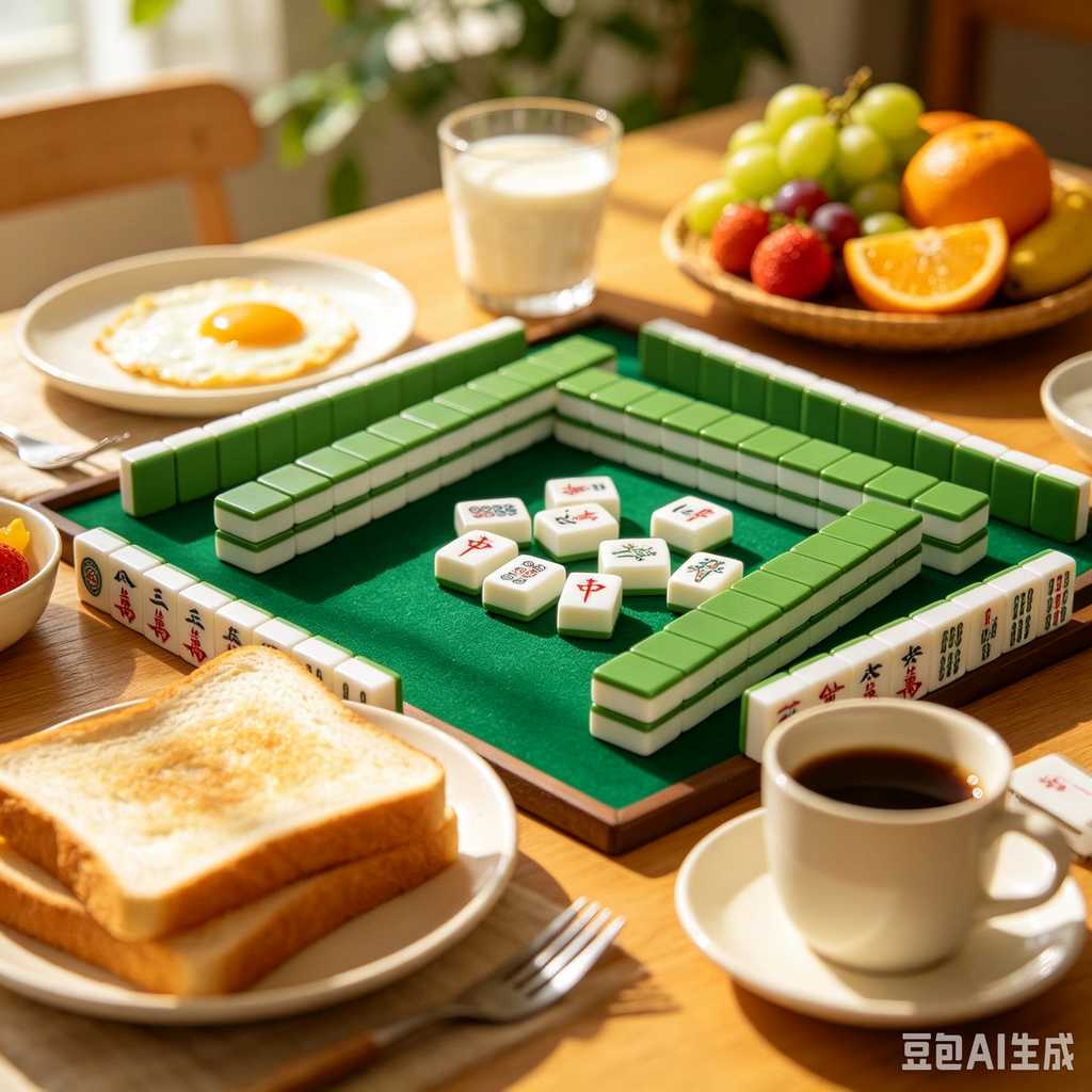 traditional oriental mahjong tiles
